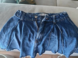 Falda vaquera Zara