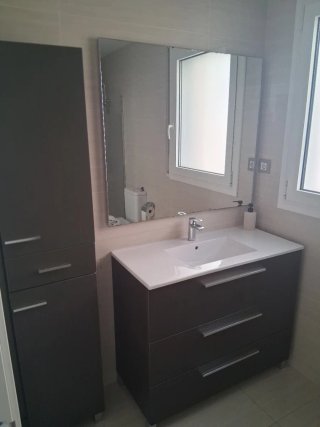Mueble de baño Roca y columna.
