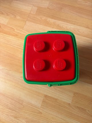 Cubo Verde Lego Duplo con Blocchi