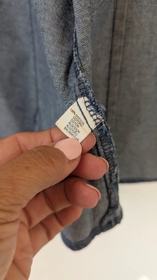 Gilet in jeans