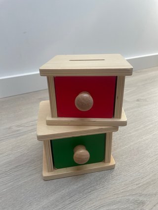 Cajas Permanencia Montessori Madera