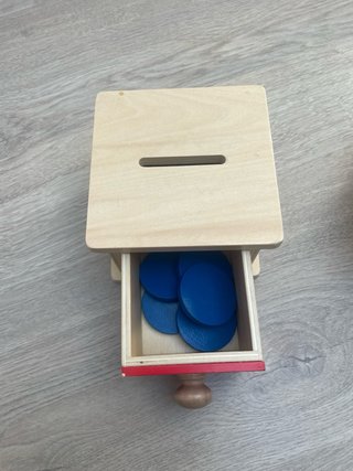 Cajas Permanencia Montessori Madera
