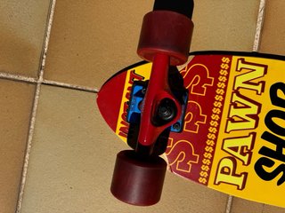 Longboard DVS Rojo Usado