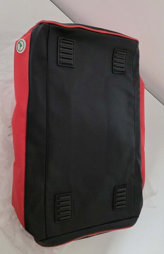 Borsone sportivo fitness Panini Grande rosso nuovo