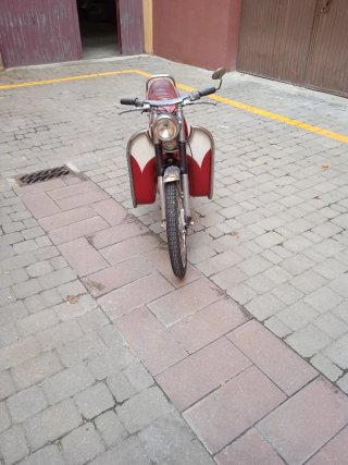 Moto Derbi Antorcha Histórica 1960 Roja