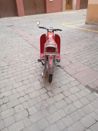 Moto Derbi Antorcha Histórica 1960 Roja