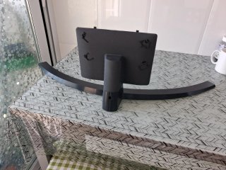 Soporte Base TV LG Curvo Negro