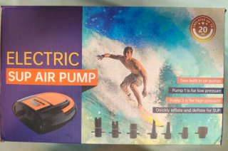 Bomba Eléctrica SUP 20 PSI Inflador Paddle Surf