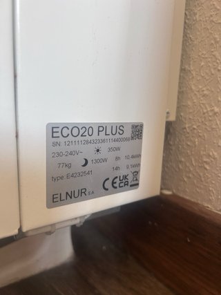 3 AcumuladoresEléctrico ELNUR Gabarrón Ecombi Plus