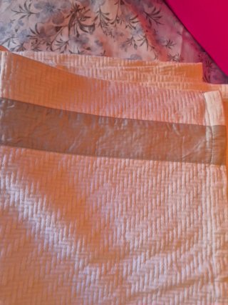 Colcha Zara blanca de tela 150