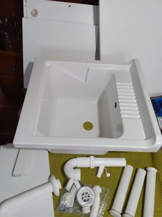 Fregadero pila  con accesorios