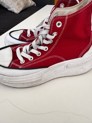 Converse Rojas Plataforma