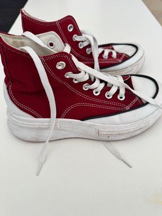 Converse Rojas Plataforma