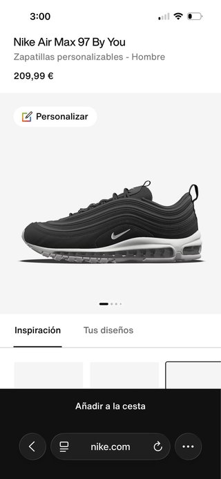 Zapatillas Nike Air Max 97 Negras