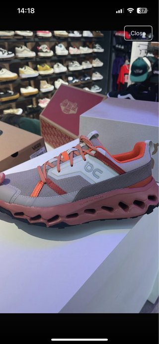 Zapatillas On Running Cloud Gris Naranja