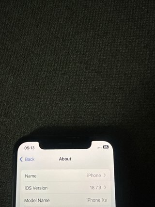 iPhone Xs 64GB  Negro  Batería 100%