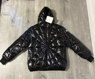 Cazadora Moncler x Spiderman Negra