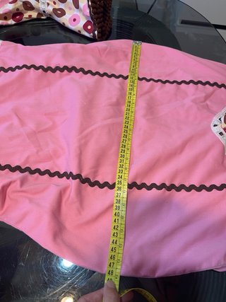 Traje Flamenca Rosa y Marrón