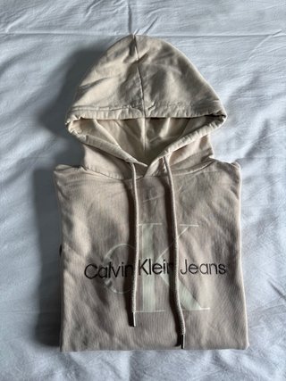 Calvin Klein Hoodie Bege