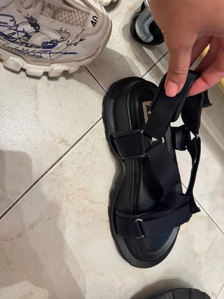 Sandalias Jil Sander Negras Talla 39-40