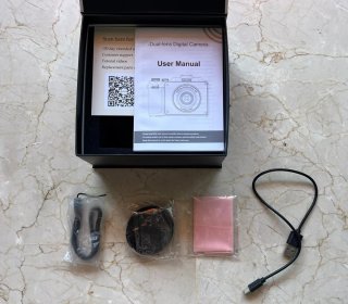 Cámara Digital 5K 64MP WiFi + tarjeta 64GB