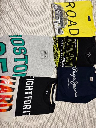 Lote 5 Camisetas Variadas