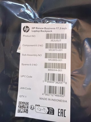 Mochila HP Renew Business 17.3 Laptop