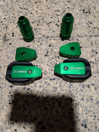 Topes anticaída Kawasaki Z650