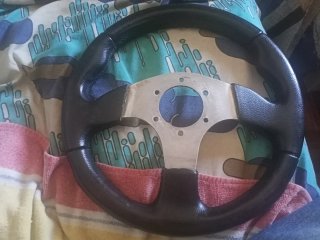 Volante plano deportivo