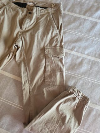 Pantalón cargo Jack Jones beige talla 34