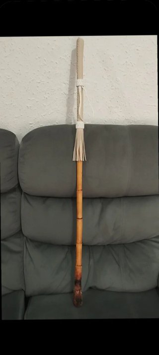 Cachaba gitana artesanal de bambú