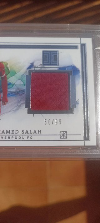 Mohamed Salah 2023-24 Panini Material PSA 9 50/99