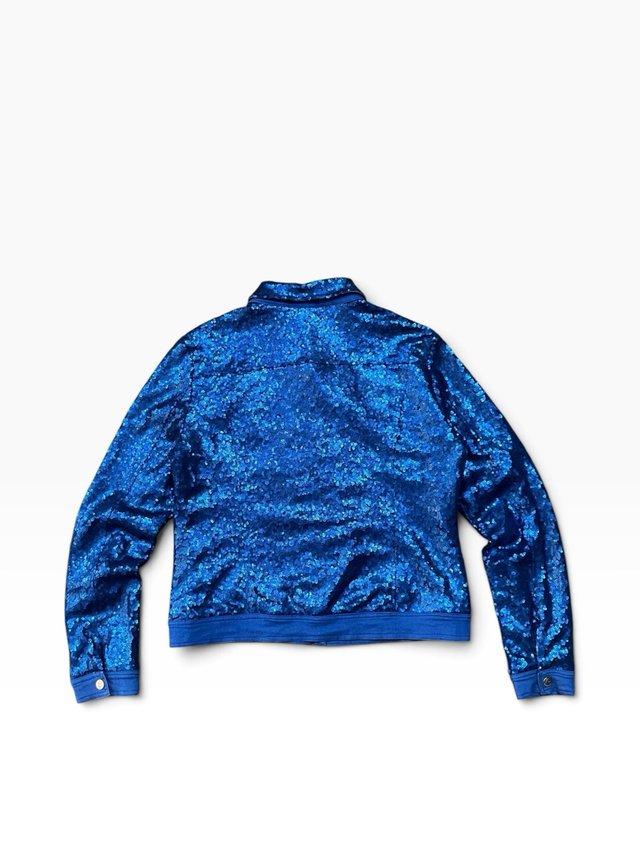 Chaqueta Lola Casademunt Lentejuelas Azul