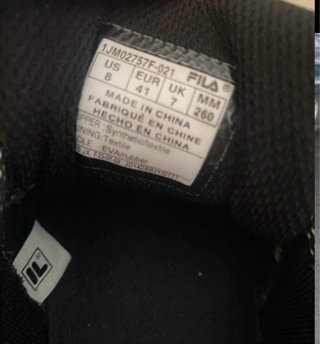 Scarpe Fila Tiny Rumble V2 nere/grigie