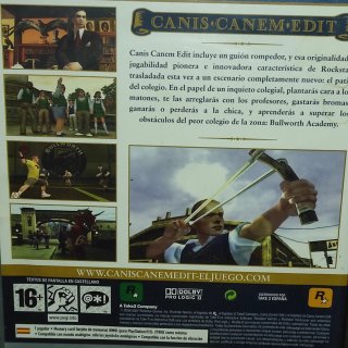Juego PS2 Canis Canem Edit (Bully)