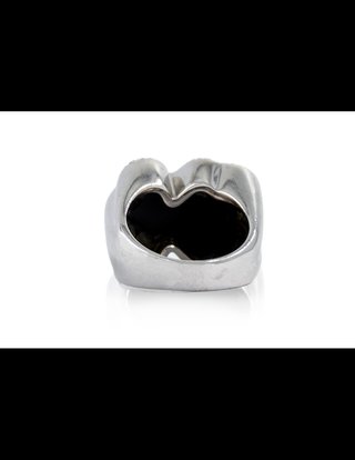 Anillo Tous Oso Ónix y Diamantes Oro 18k 15004