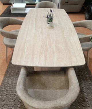 Mesa Comedor Efecto Porcelanato