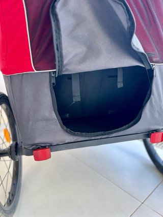 Remolque bici Homcom 2 plazas