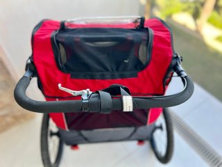 Remolque bici Homcom 2 plazas
