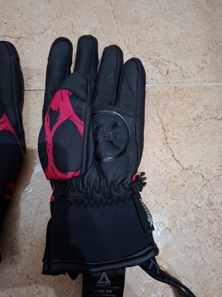 Guantes MATT esquí/snowboard rosa y negro