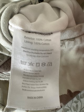 2 Sacos de dormir bebé 6-12 meses