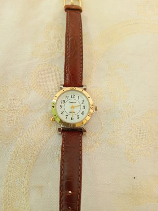 Orologio donna Cartage oro e marrone