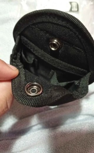 Porta Manette Nero