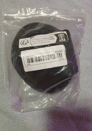 Porta Manette Nero