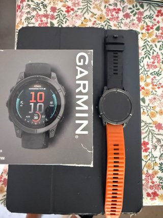 Garmin Fenix 47mm AMOLED Nero, impeccabile, fattura