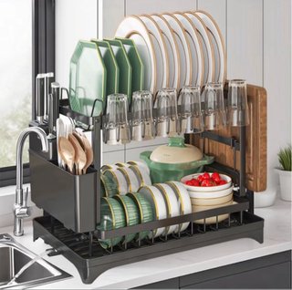 Escurridor Platos Cocina 2 Niveles