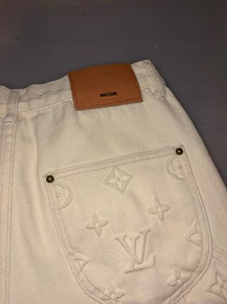 Jeans Louis Vuitton Beige Monogram