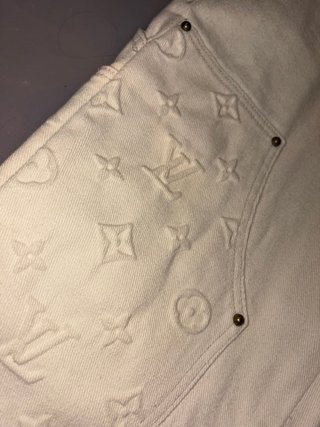 Jeans Louis Vuitton Beige Monogram