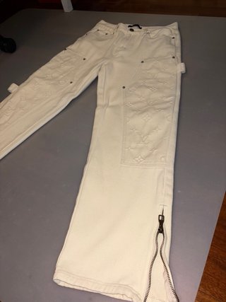 Jeans Louis Vuitton Beige Monogram