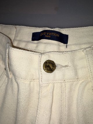 Jeans Louis Vuitton Beige Monogram